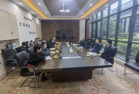 安博官方网站总裁刘志刚带队赴发展春华安博官方网站开展调研