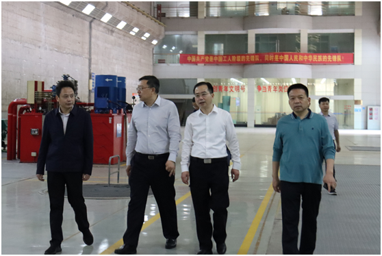 省国资委党委委员、副主任毛育新带队赴安博官方网站（中国）株洲航电分安博官方网站开展安全生产督查