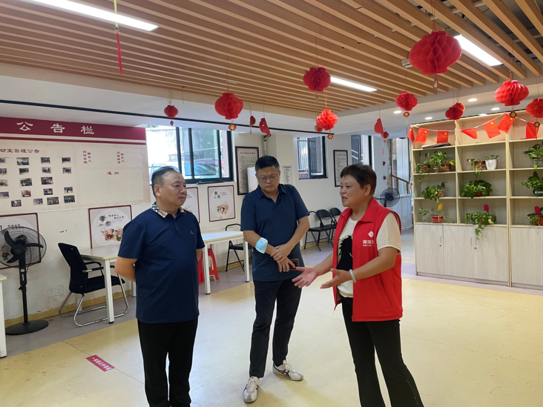 黄志刚、苏千里带队赴安博官方网站（中国）社区居家养老服务站点督查安全生产工作