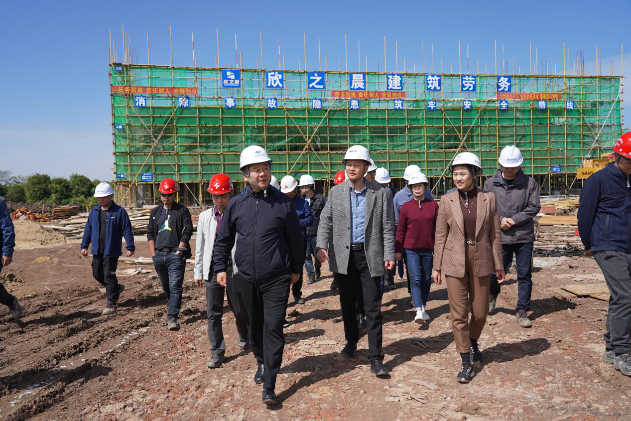 陈景鸿带队到安博官方网站（中国）开展安全生产检查