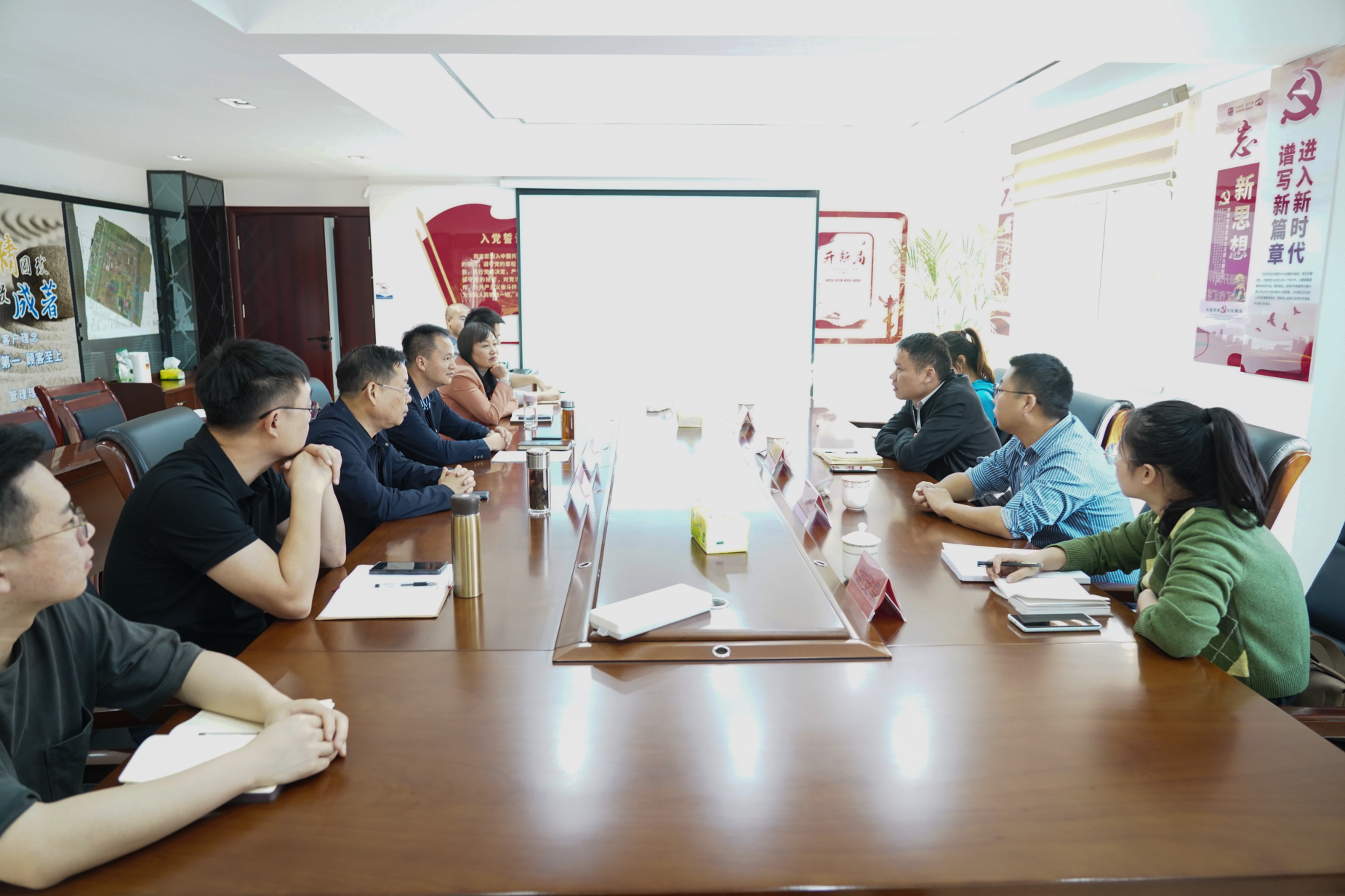 共青团益阳市委对益沅安博官方网站市级“青年文明号”创建工作进行实地验收