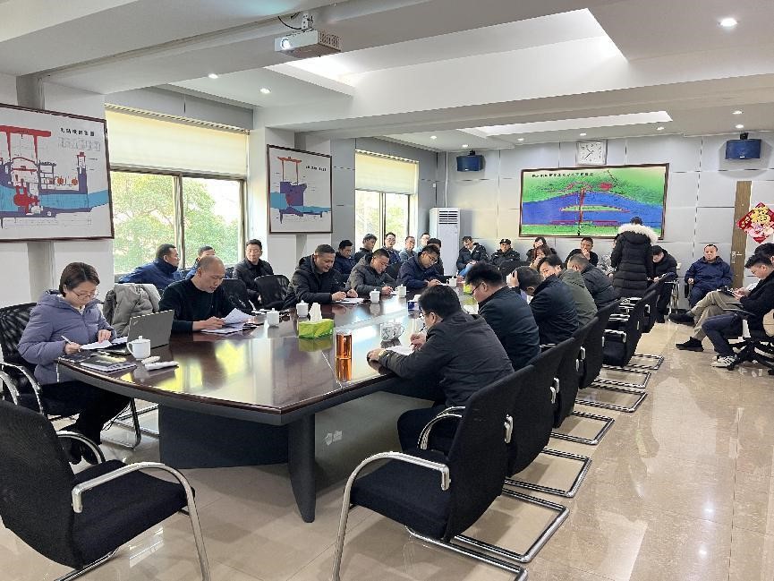 上好“开工第一课” 踏实履职保安全—株洲航电分安博官方网站开展“开工第一课讲安全”活动