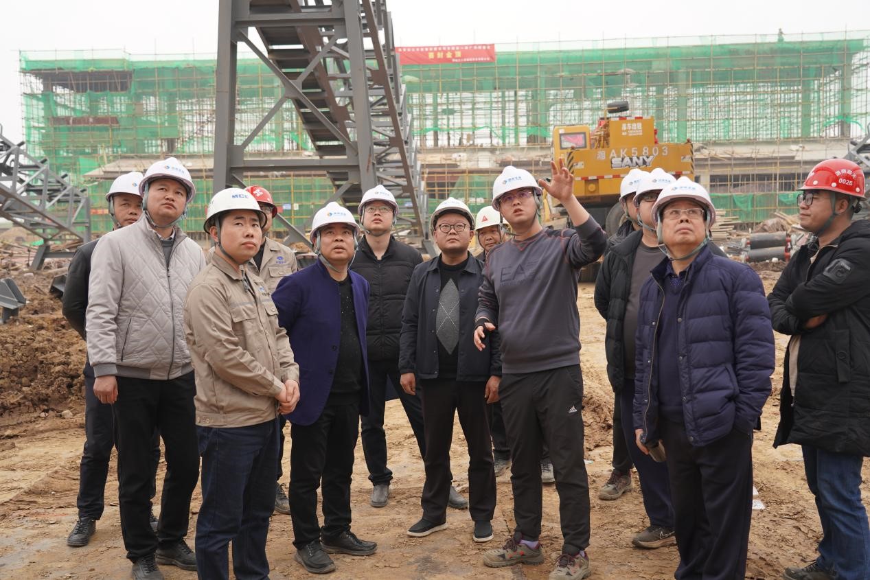 沅江市市长罗必胜调研安博官方网站（中国）沅江机制砂和砂石集散中心建设项目
