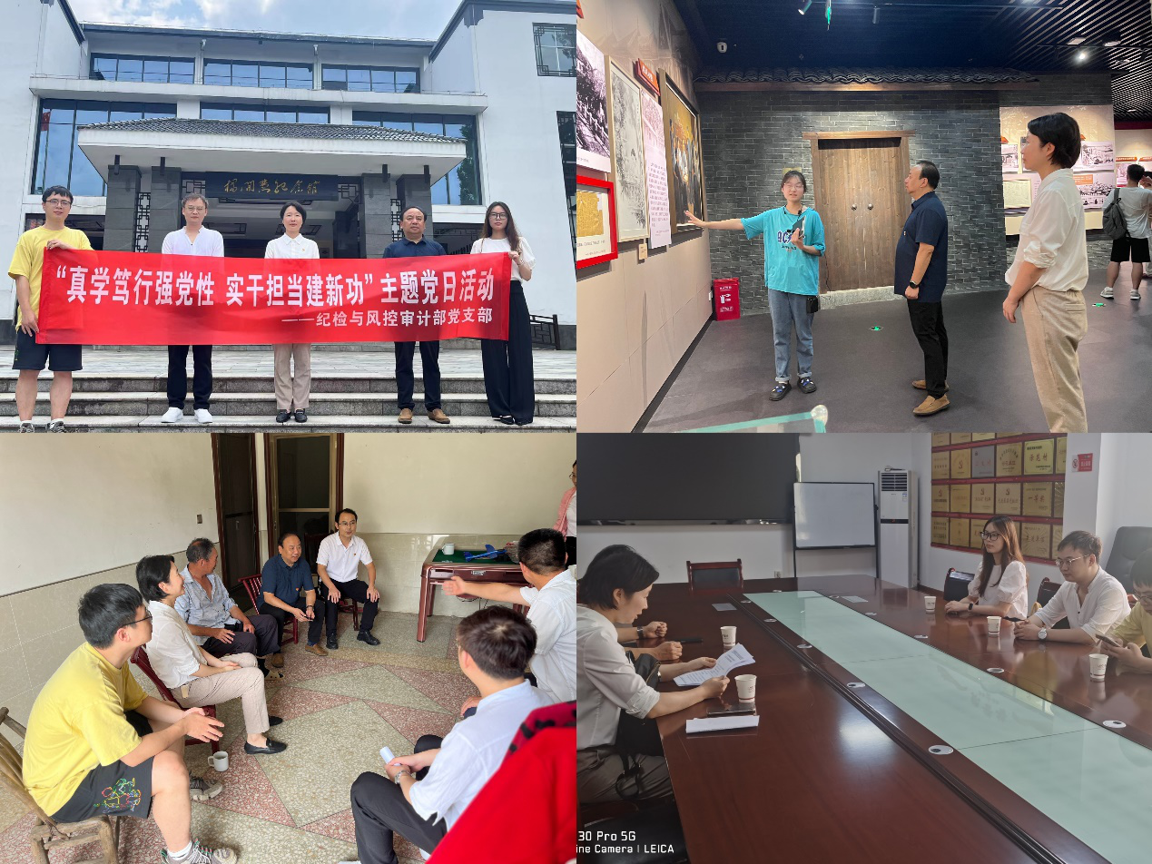 安博官方网站（中国）纪检与风控审计部党支部开展“真学笃行强党性 实干担当建新功”主题党日活动